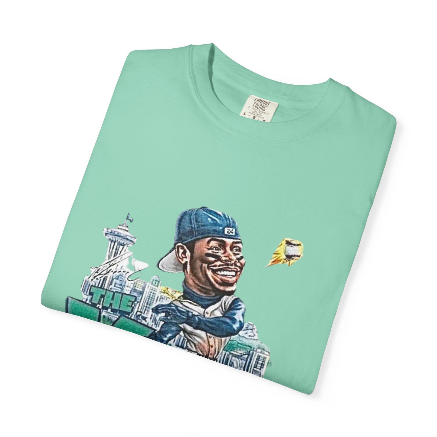 Ken Griffey Jr. Swing Home Run Seattle Mariners, MLB The Kid Tee, Baseball