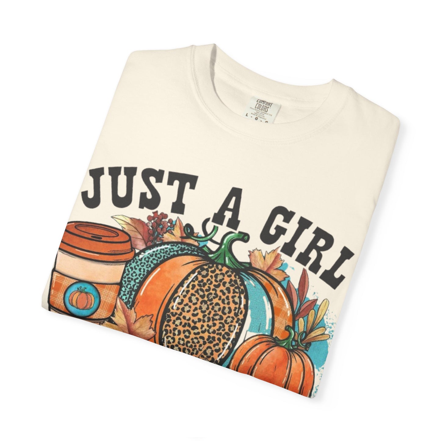 Fall Pumpkin Latte Unisex Tee, Autumn Shirt, Pumpkin Spice Tee, Fall Colors