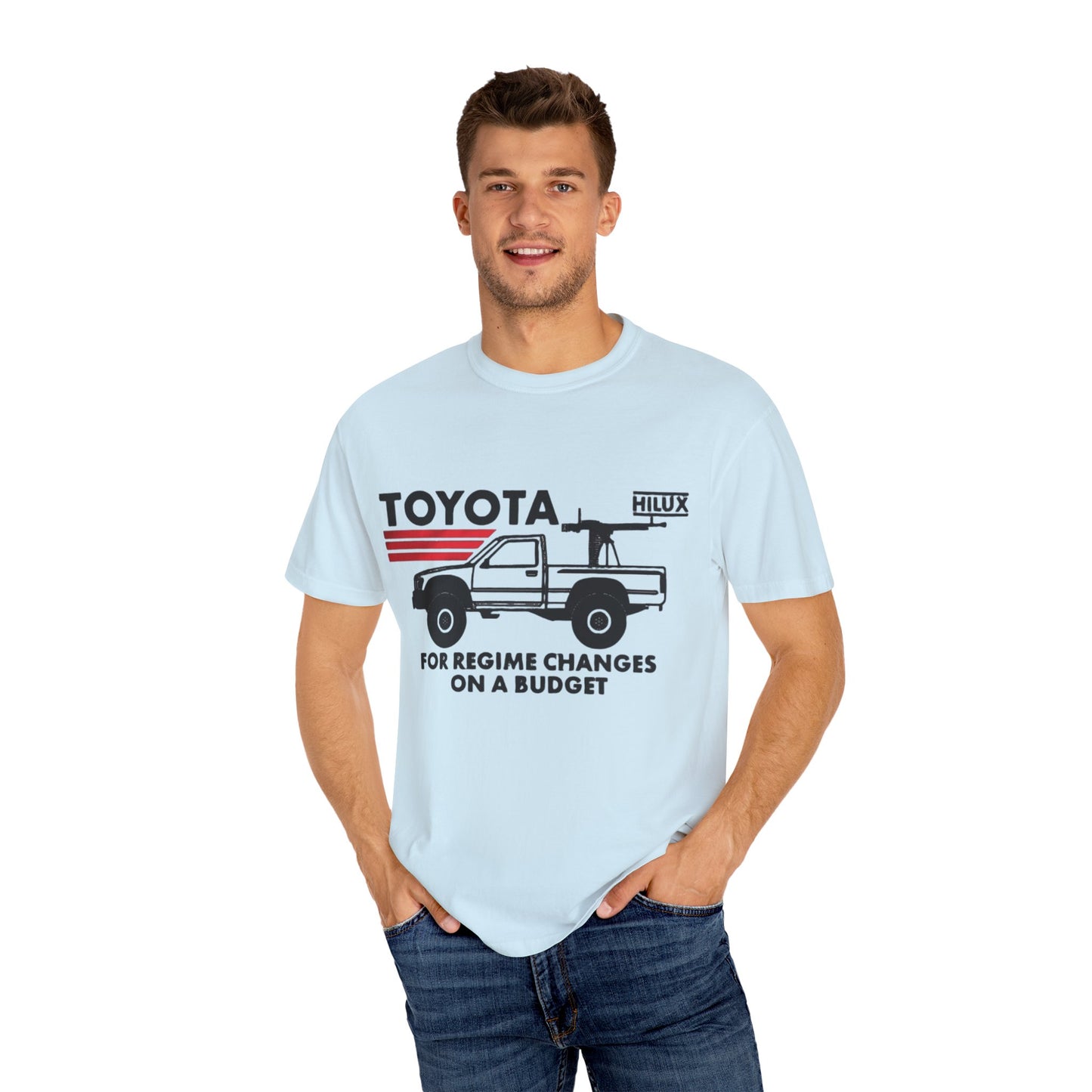 Toyota Truck Tee, Funny Regime Change T-Shirt, Cartels Humor Shirt