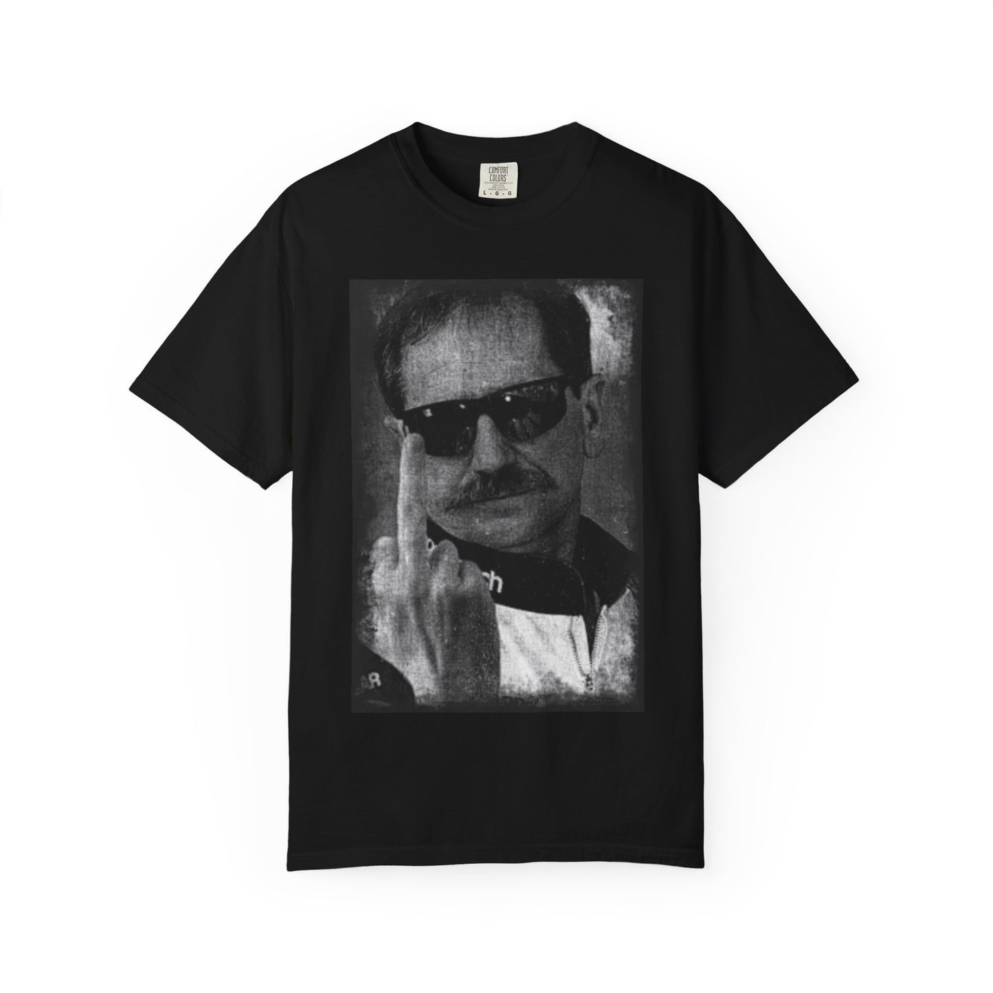 Dale Earnhardt Middle Finger Funny T-shirt, American Flag Patriotic Tee