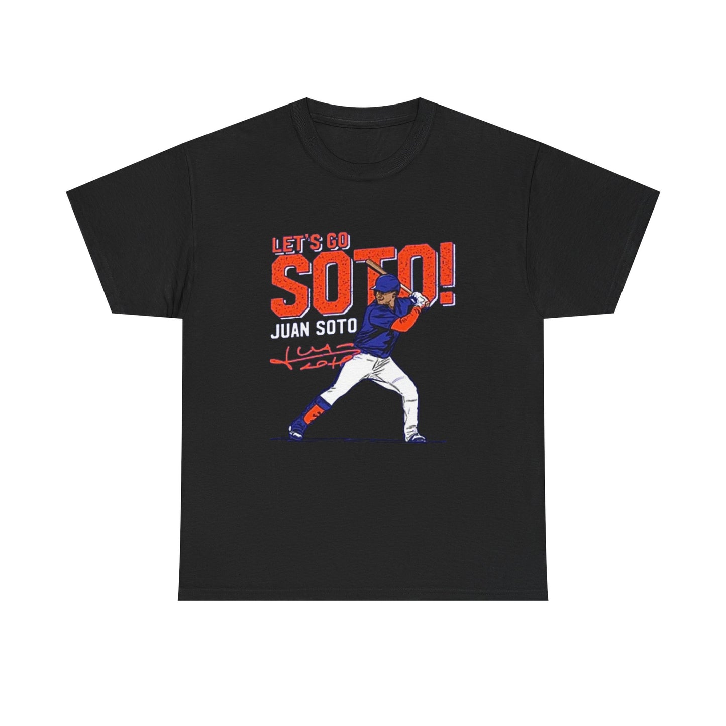 Juan Soto New York Mets MLB Baseball T, Soto Shuffle Unisex Heavy Cotton T-Shirt
