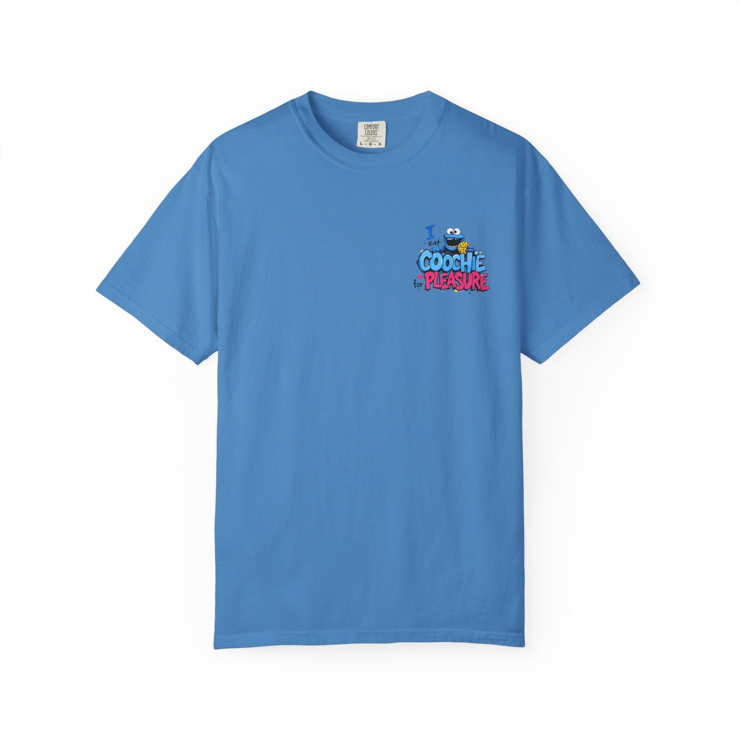 Cookie Monster Unisex Tshirt Funny Sesame Street Tee Comedy Shirt, I Eat Coochie