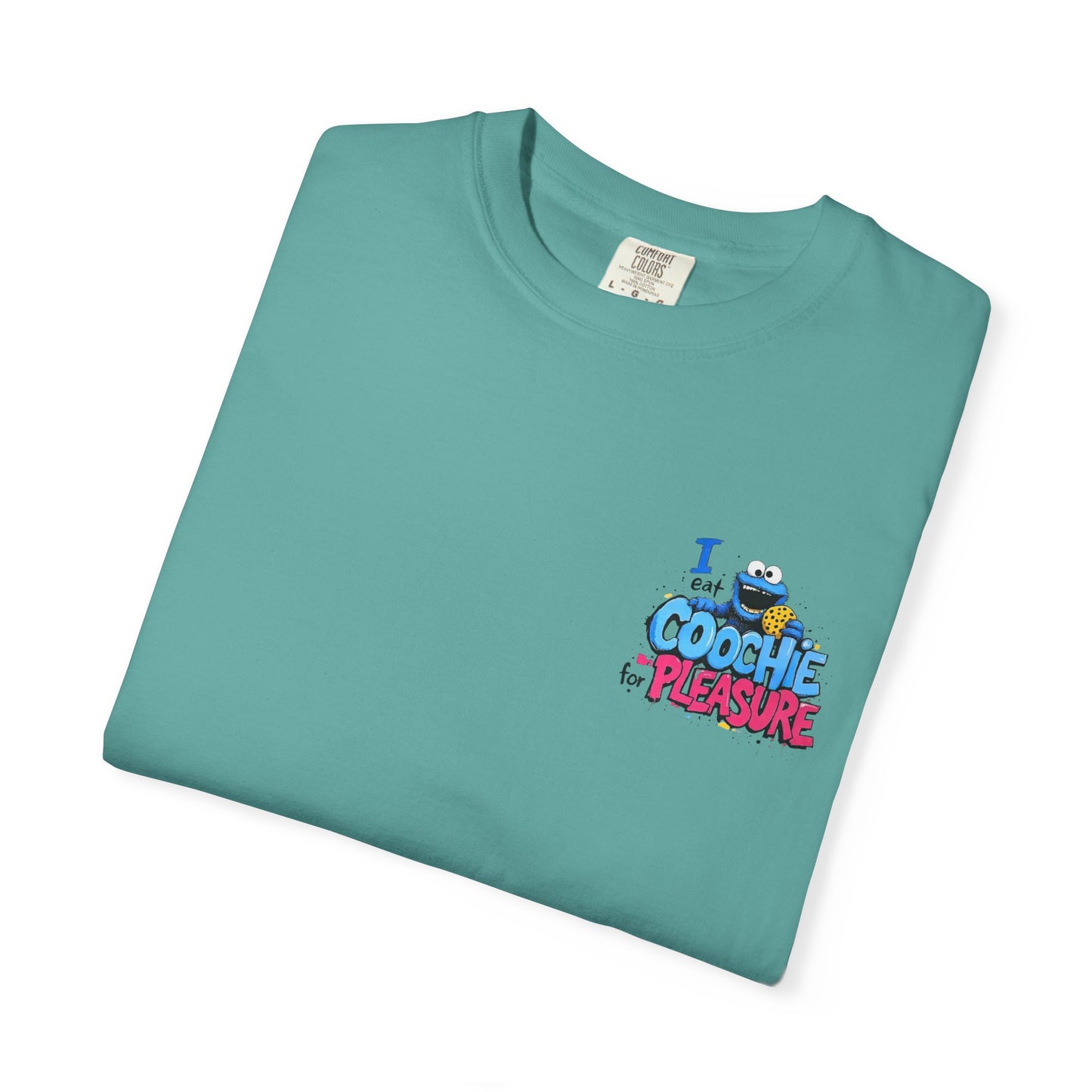 Cookie Monster Unisex Tshirt Funny Sesame Street Tee Comedy Shirt, I Eat Coochie