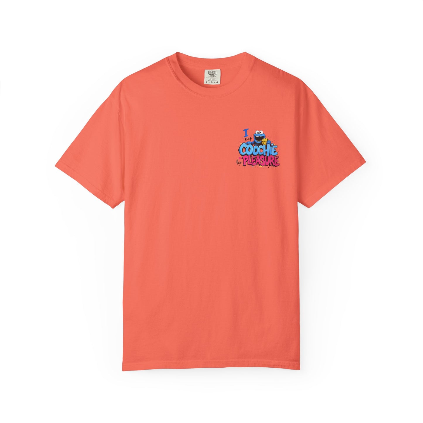 Cookie Monster Unisex Tshirt Funny Sesame Street Tee Comedy Shirt, I Eat Coochie