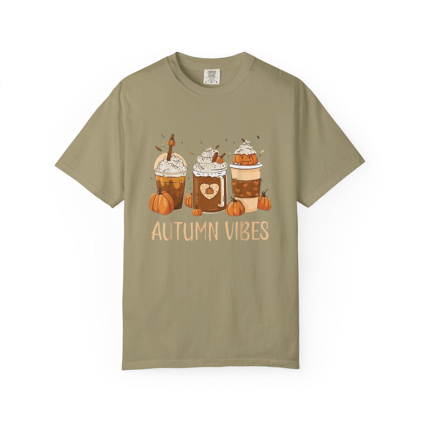 Autumn Vibes Pumpkin Spice Tee, Fall Colors T-Shirt for Teachers, Unisex