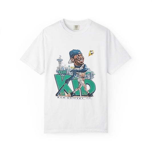 Ken Griffey Jr. Swing Home Run Seattle Mariners, MLB The Kid Tee, Baseball