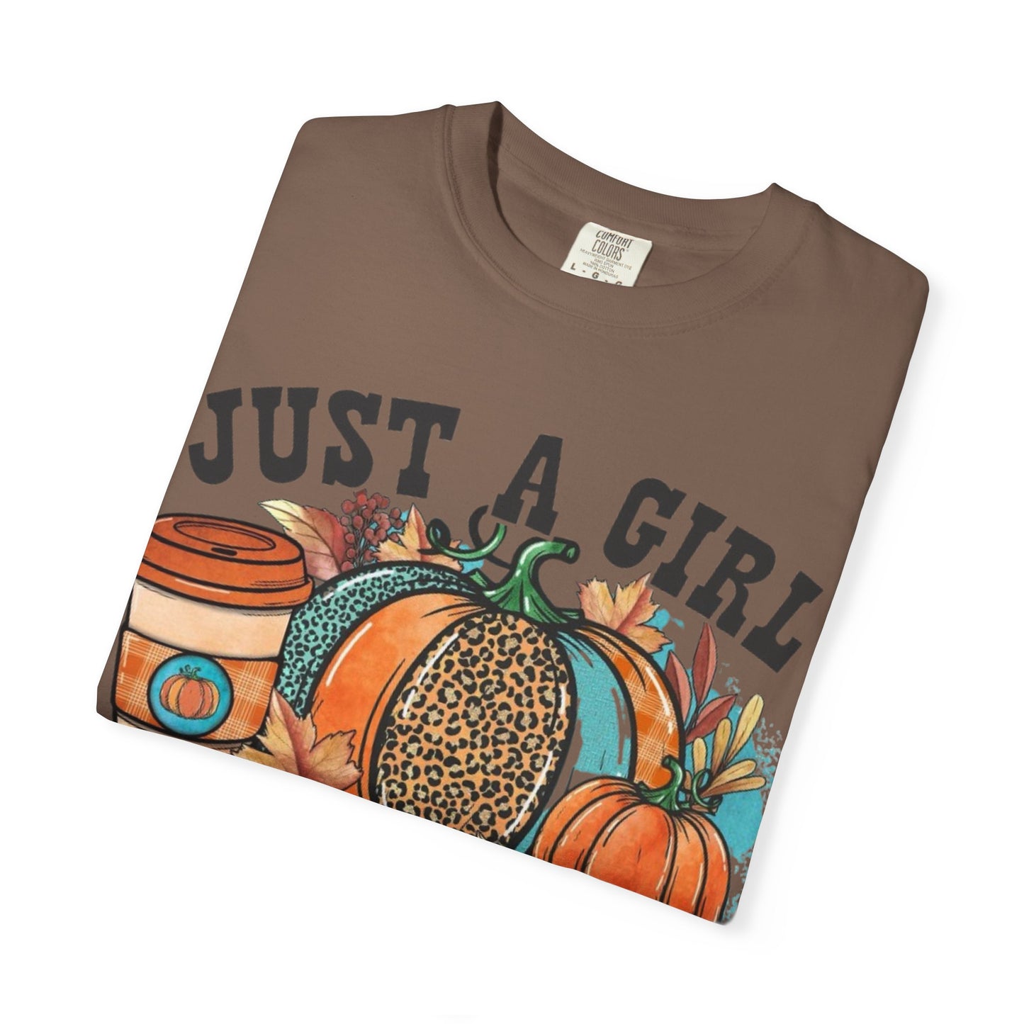 Fall Pumpkin Latte Unisex Tee, Autumn Shirt, Pumpkin Spice Tee, Fall Colors