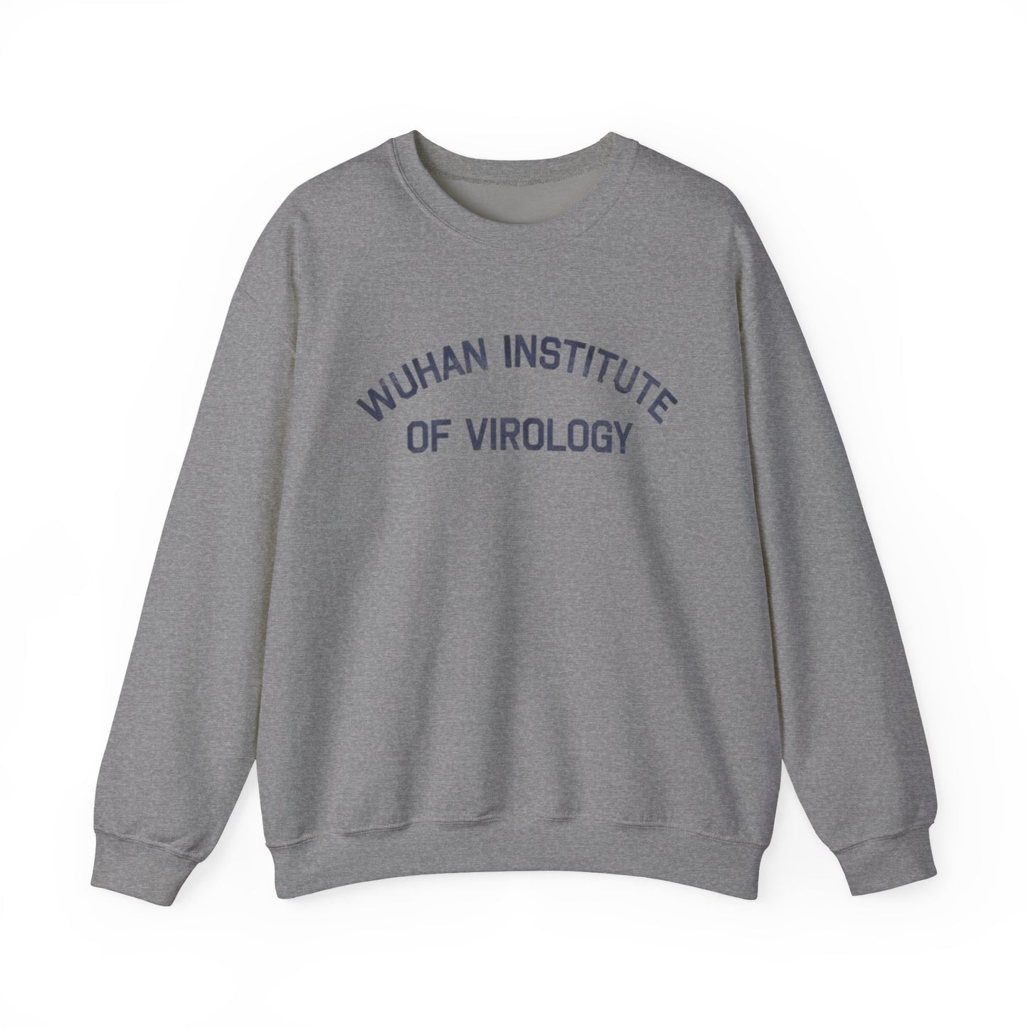 SARS Covid-19 Pandemic Crewneck Sweatshirt, Virology Lab Leaked Virus, World