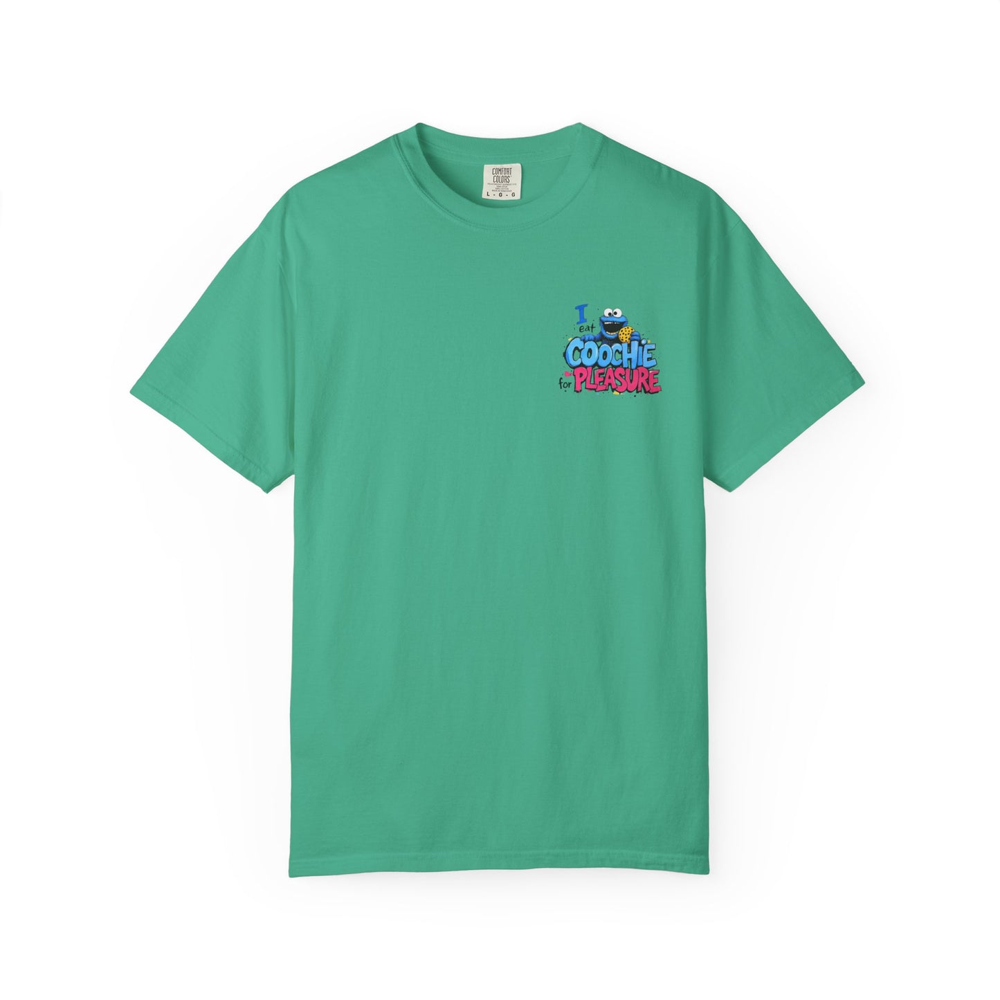 Cookie Monster Unisex Tshirt Funny Sesame Street Tee Comedy Shirt, I Eat Coochie