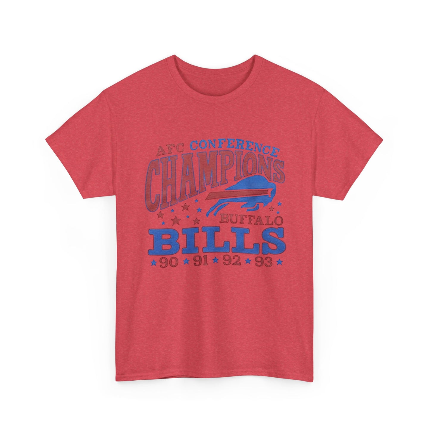 Vintage Buffalo Bills NFL Unisex Heavy Cotton Tee, Football shirt, Est 1960,