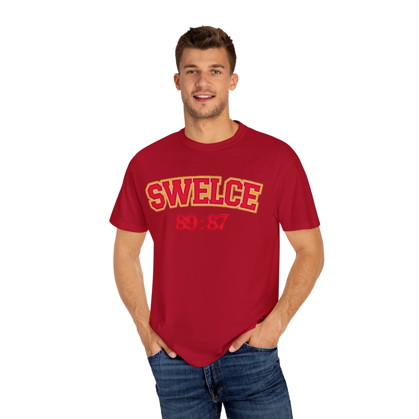 Taylor Kelce Swift Unisex T-shirt, Chiefs #87 Swelce Eras Tour Tee