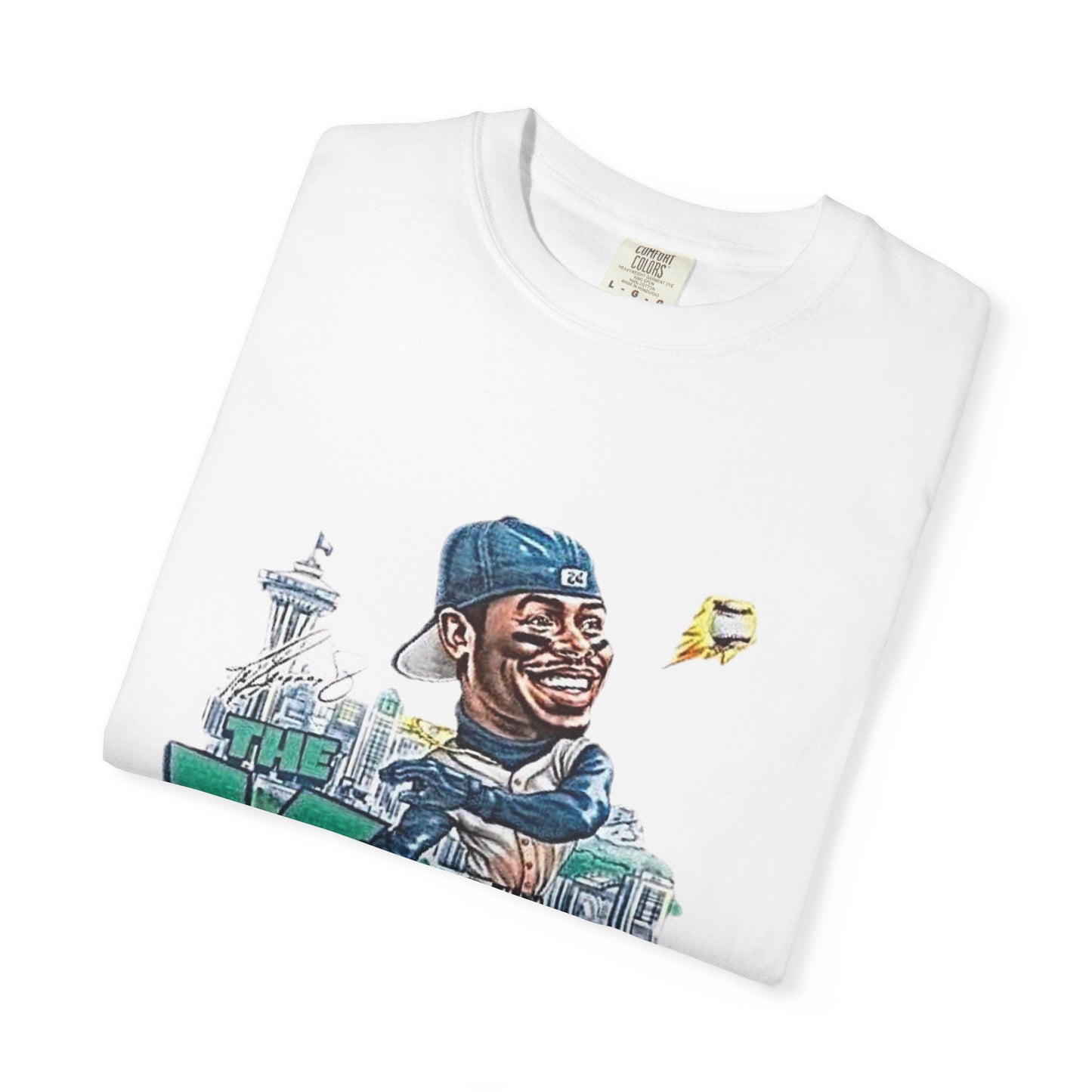 Ken Griffey Jr. Swing Home Run Seattle Mariners, MLB The Kid Tee, Baseball
