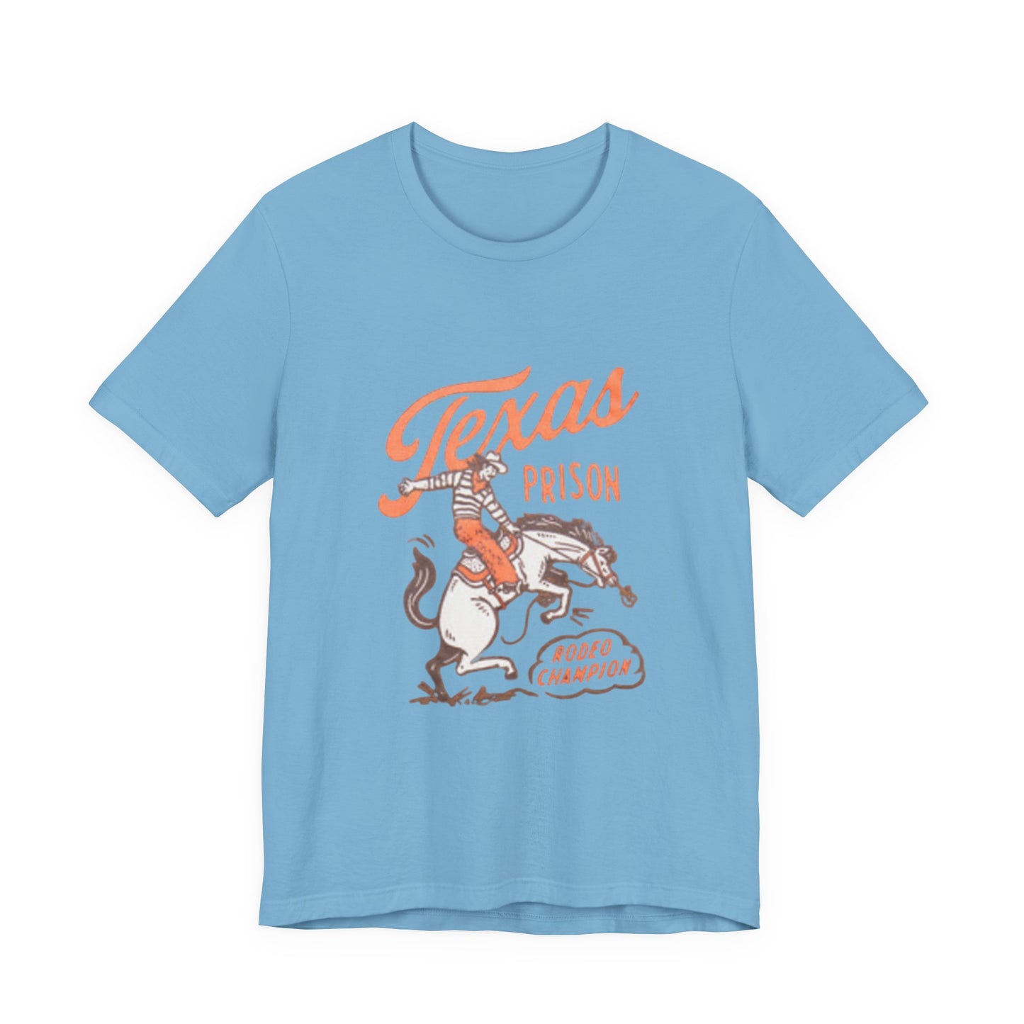 Vintage Texas State Prison Rodeo Champion T-Shirt, Tee, Shirt, Unisex Clothing,