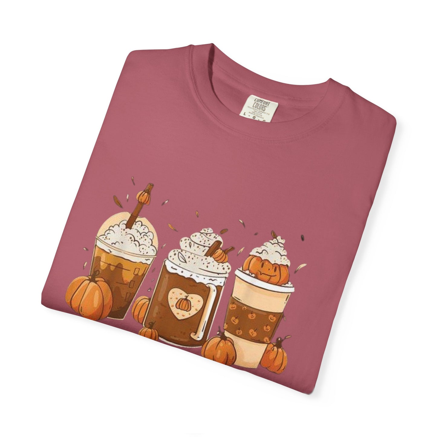 Autumn Vibes Pumpkin Spice Tee, Fall Colors T-Shirt for Teachers, Unisex