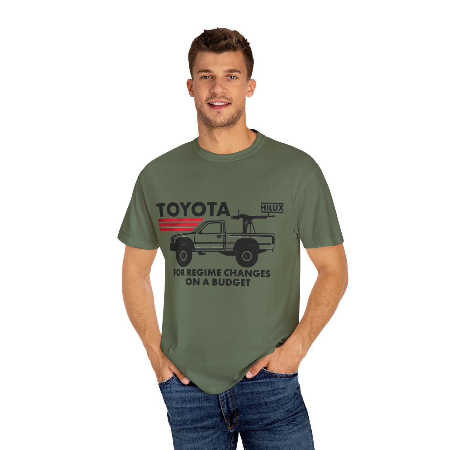 Toyota Truck Tee, Funny Regime Change T-Shirt, Cartels Humor Shirt