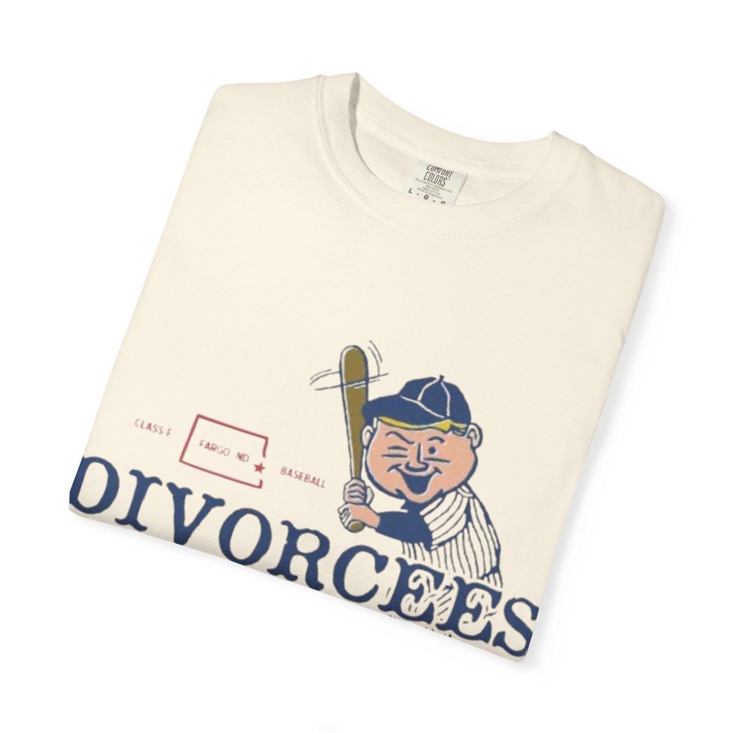 Vintage 1897 Fargo Divorcees Baseball T-shirt, Retro Sports Fan Tee, Unisex