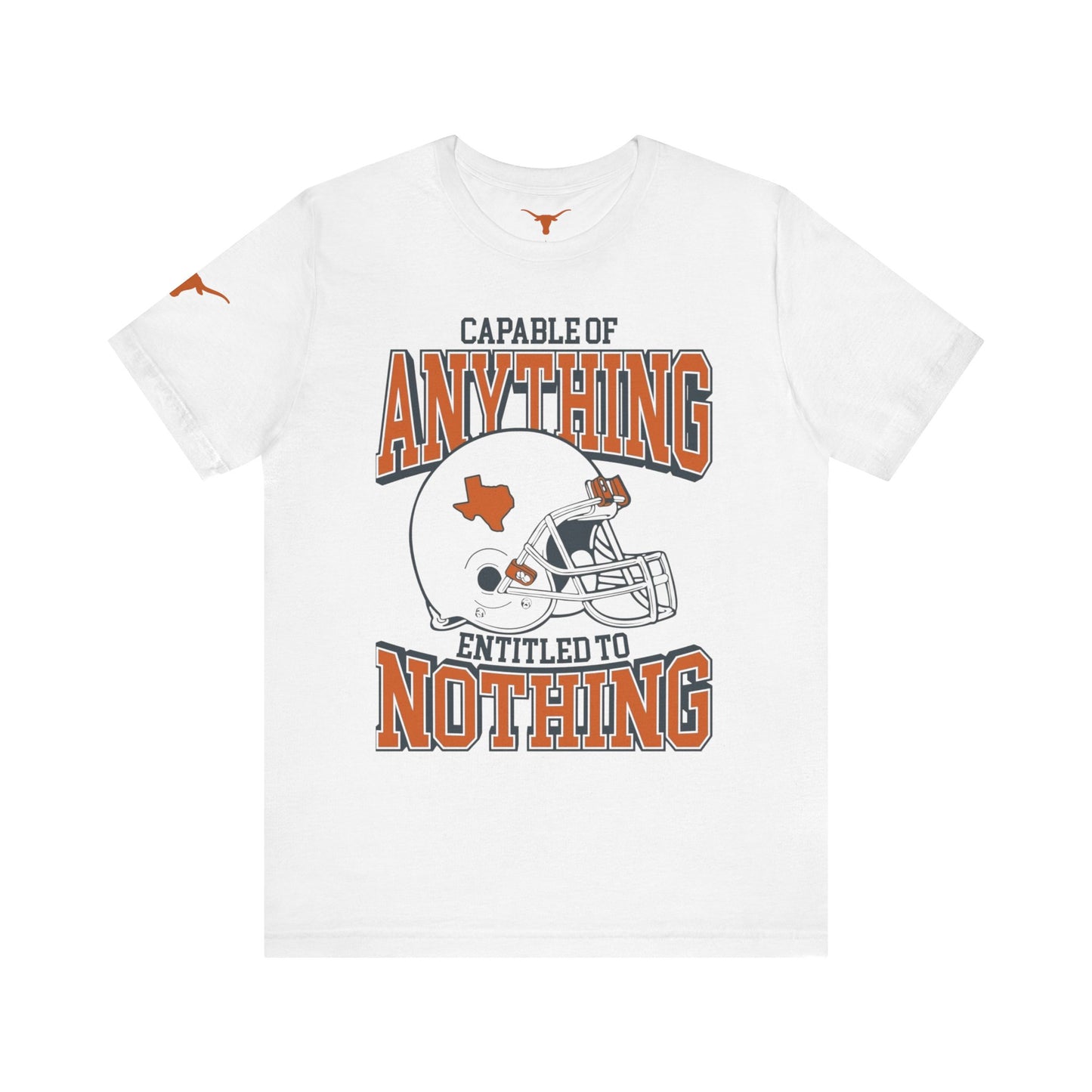 Texas Longhorns Football Inspirational Quote Tee, College Game Day Shirt, Sports
