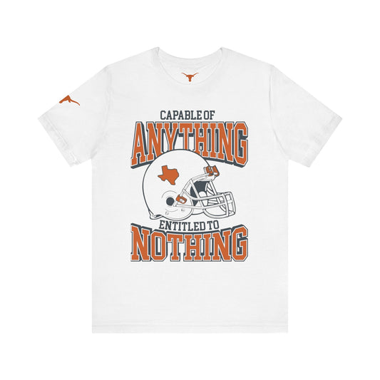 Texas Longhorns Football Inspirational Quote Tee, College Game Day Shirt, Sports