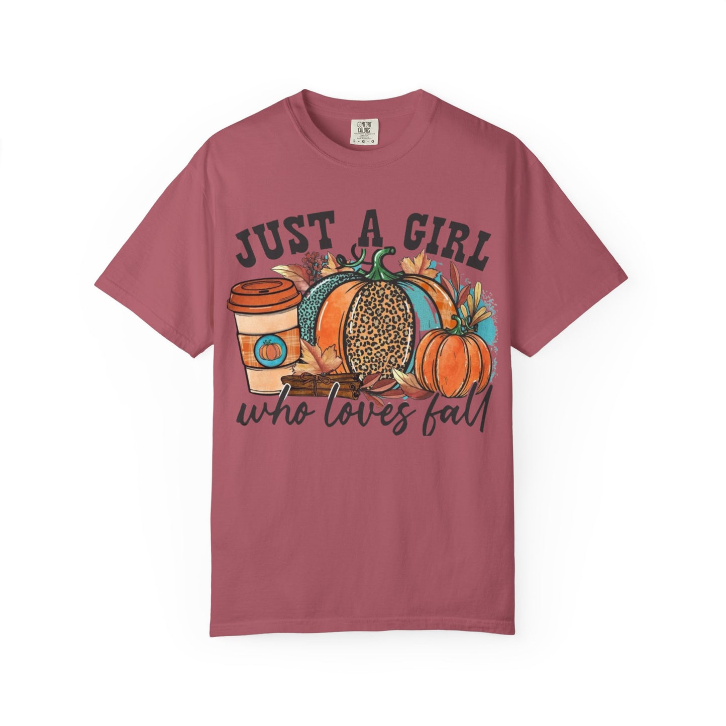 Fall Pumpkin Latte Unisex Tee, Autumn Shirt, Pumpkin Spice Tee, Fall Colors