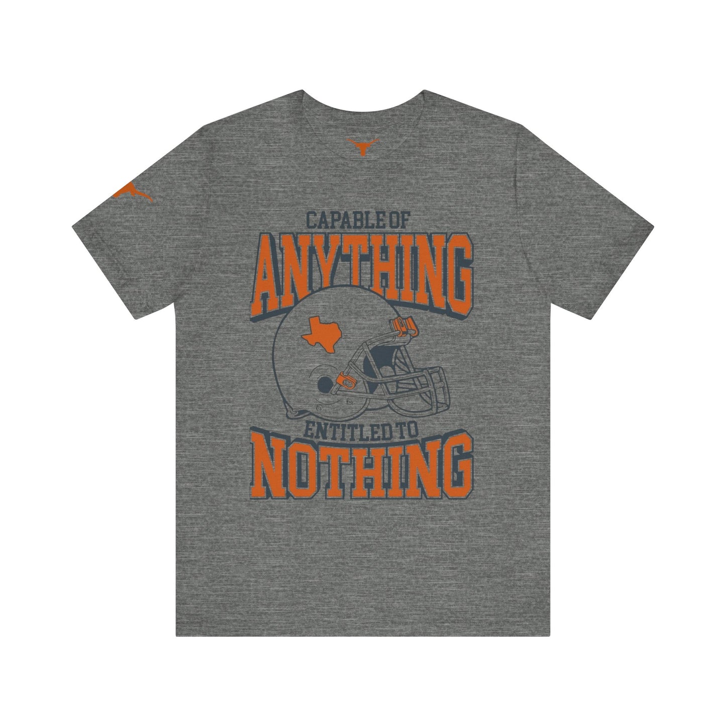 Texas Longhorns Football Inspirational Quote Tee, College Game Day Shirt, Sports