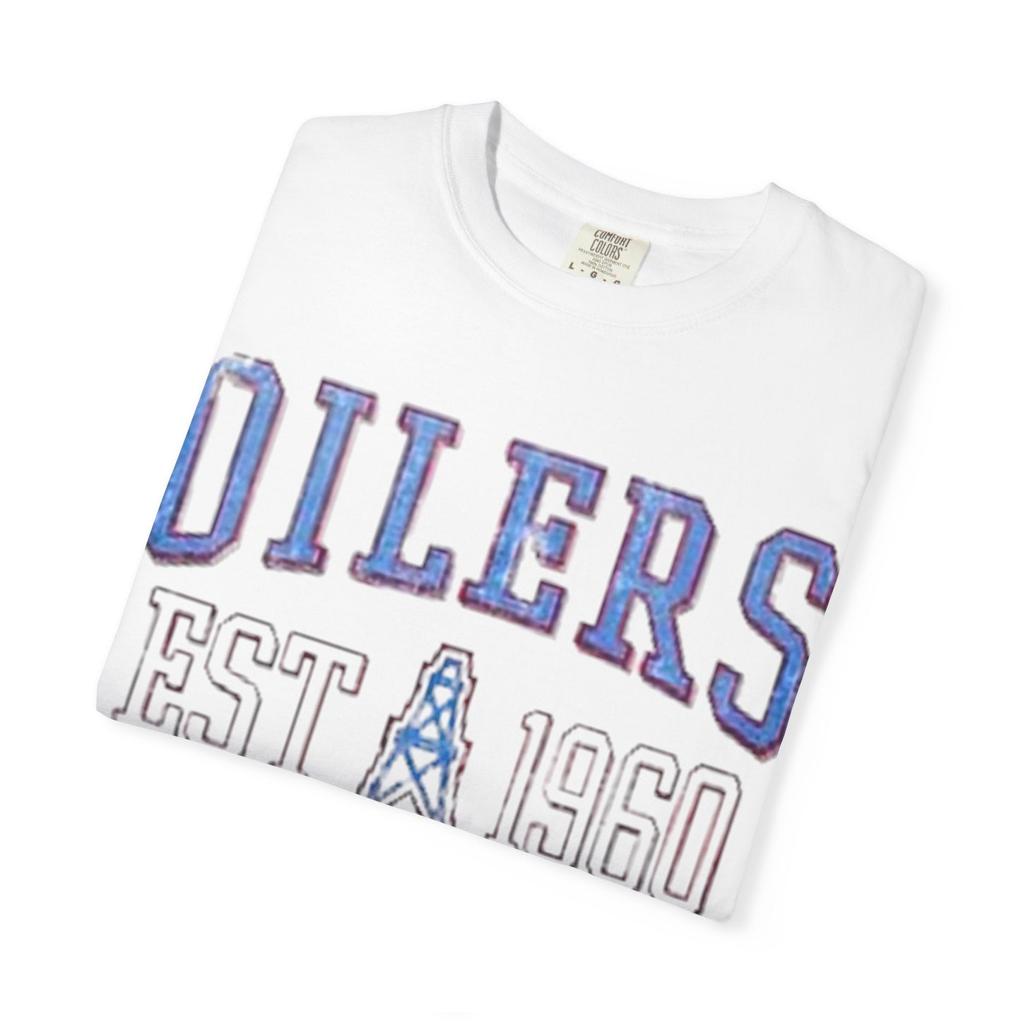 Classic Houston Oilers Football, Vintage NFL T-Shirt, Est. 1960 Oilers, Titans