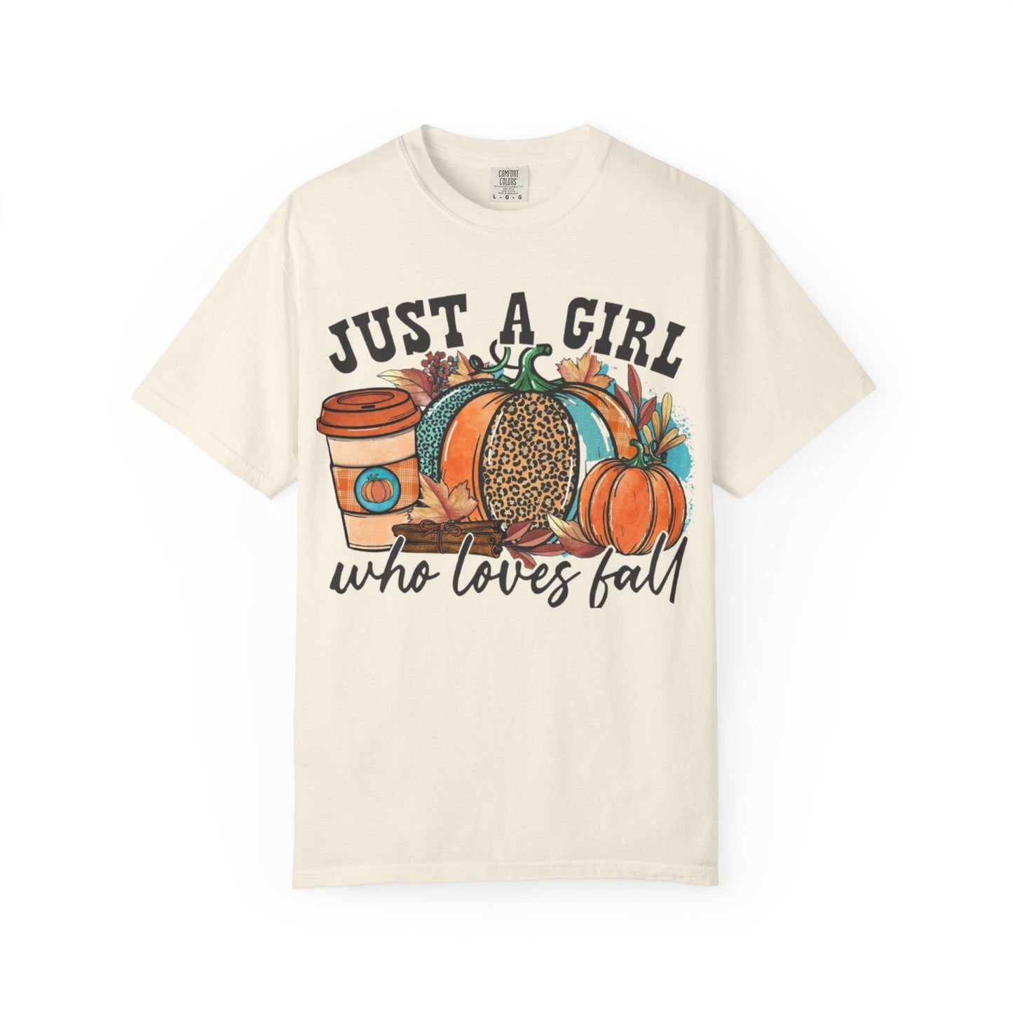 Fall Pumpkin Latte Unisex Tee, Autumn Shirt, Pumpkin Spice Tee, Fall Colors