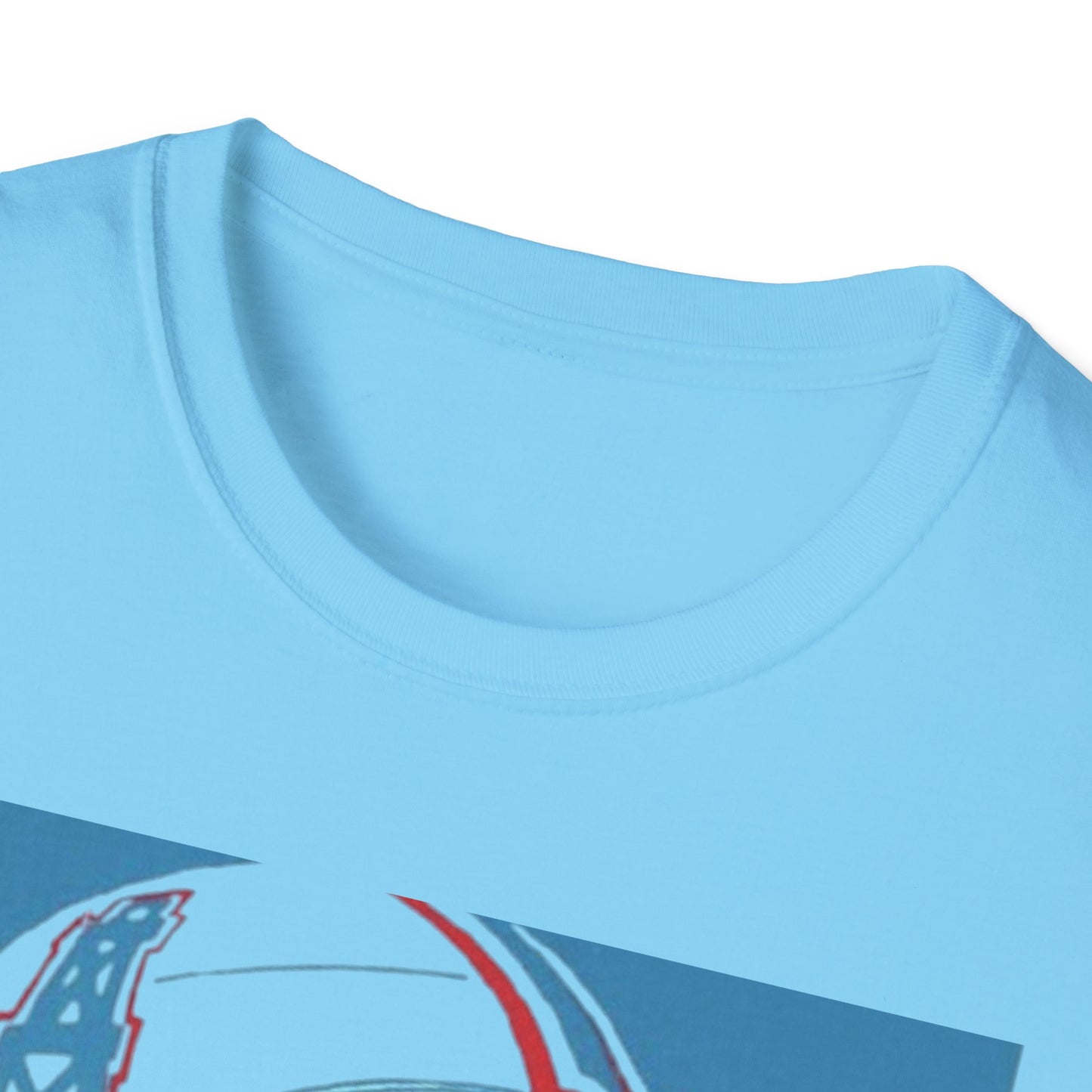Classic Houston Oilers Unisex Tee, Vintage NFL Logo Softstyle, Tennessee Titans