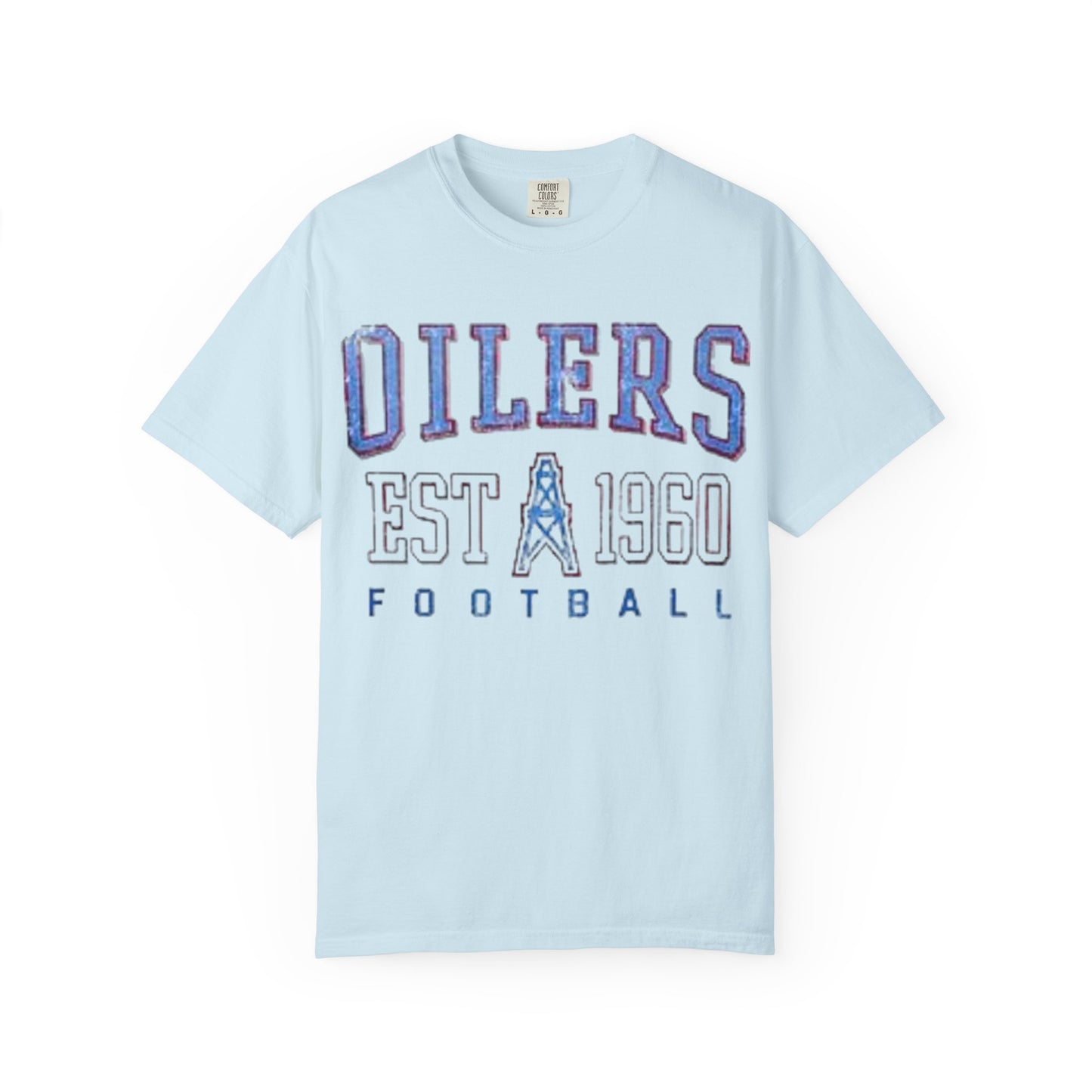 Classic Houston Oilers Football, Vintage NFL T-Shirt, Est. 1960 Oilers, Titans