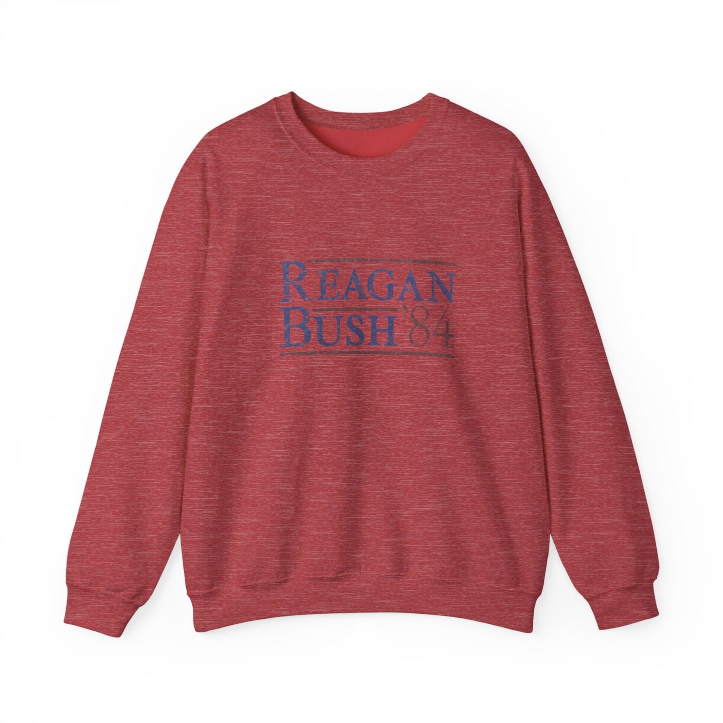 Political Campaign Reagan/Bush 84 Presidential USA Sweatshirt, Unisex Crewneck