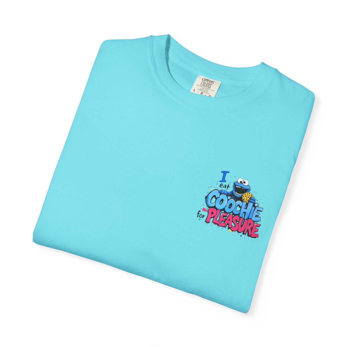 Cookie Monster Unisex Tshirt Funny Sesame Street Tee Comedy Shirt, I Eat Coochie