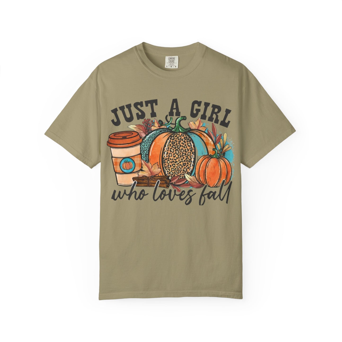 Fall Pumpkin Latte Unisex Tee, Autumn Shirt, Pumpkin Spice Tee, Fall Colors