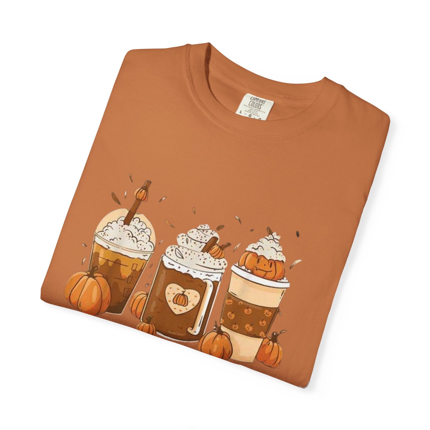 Autumn Vibes Pumpkin Spice Tee, Fall Colors T-Shirt for Teachers, Unisex