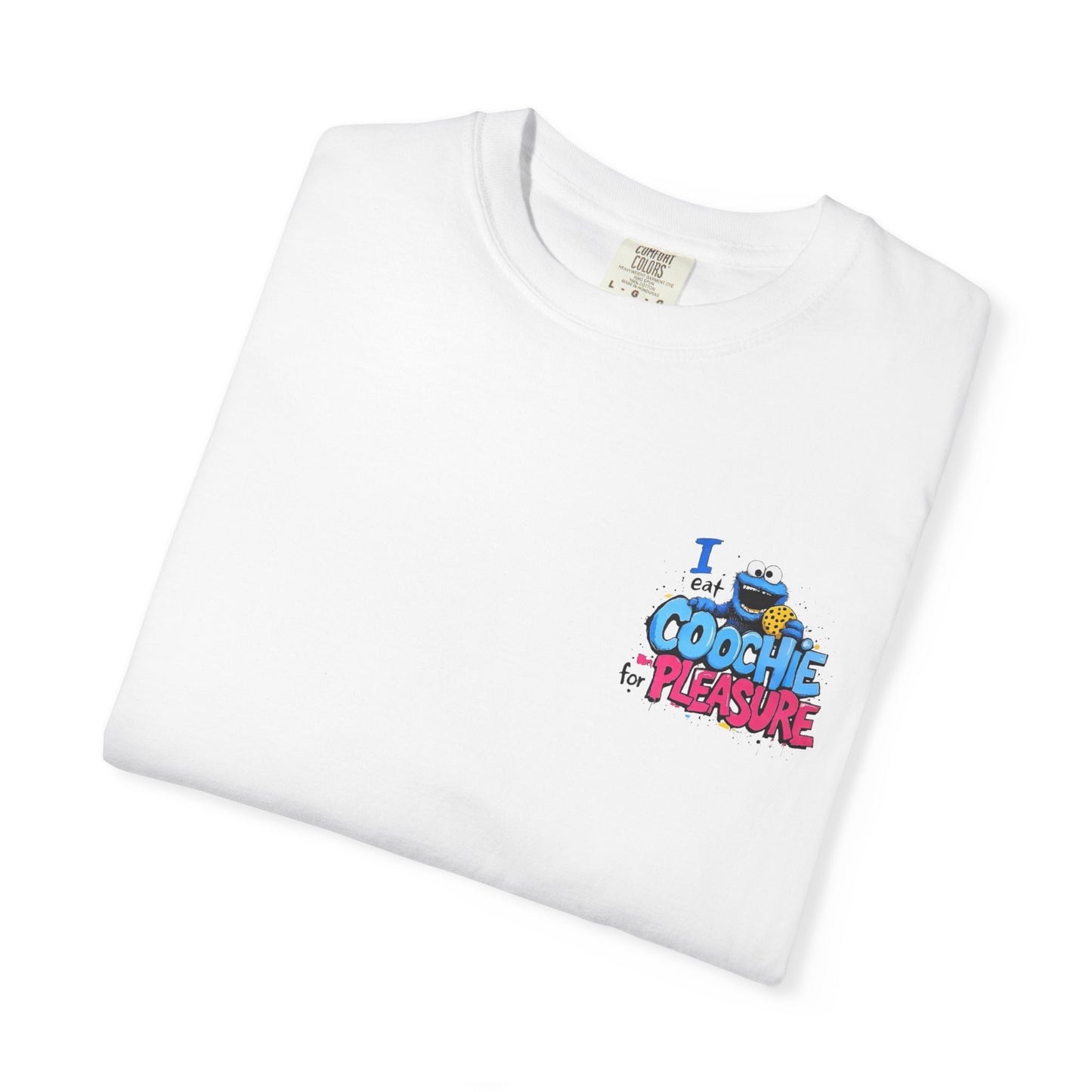 Cookie Monster Unisex Tshirt Funny Sesame Street Tee Comedy Shirt, I Eat Coochie