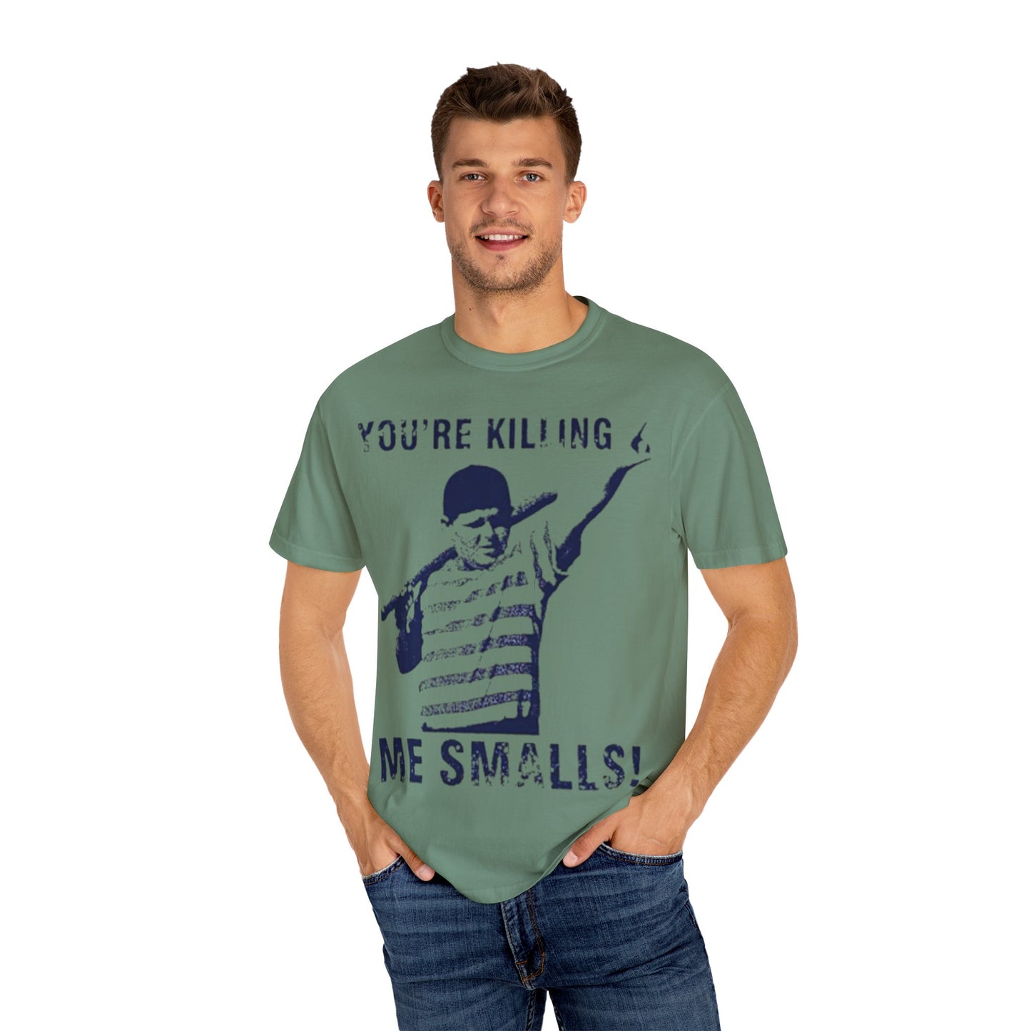 Ham Calling the Shot The Sandlot Baseball Movie Unisex Garment-Dyed T-shirt