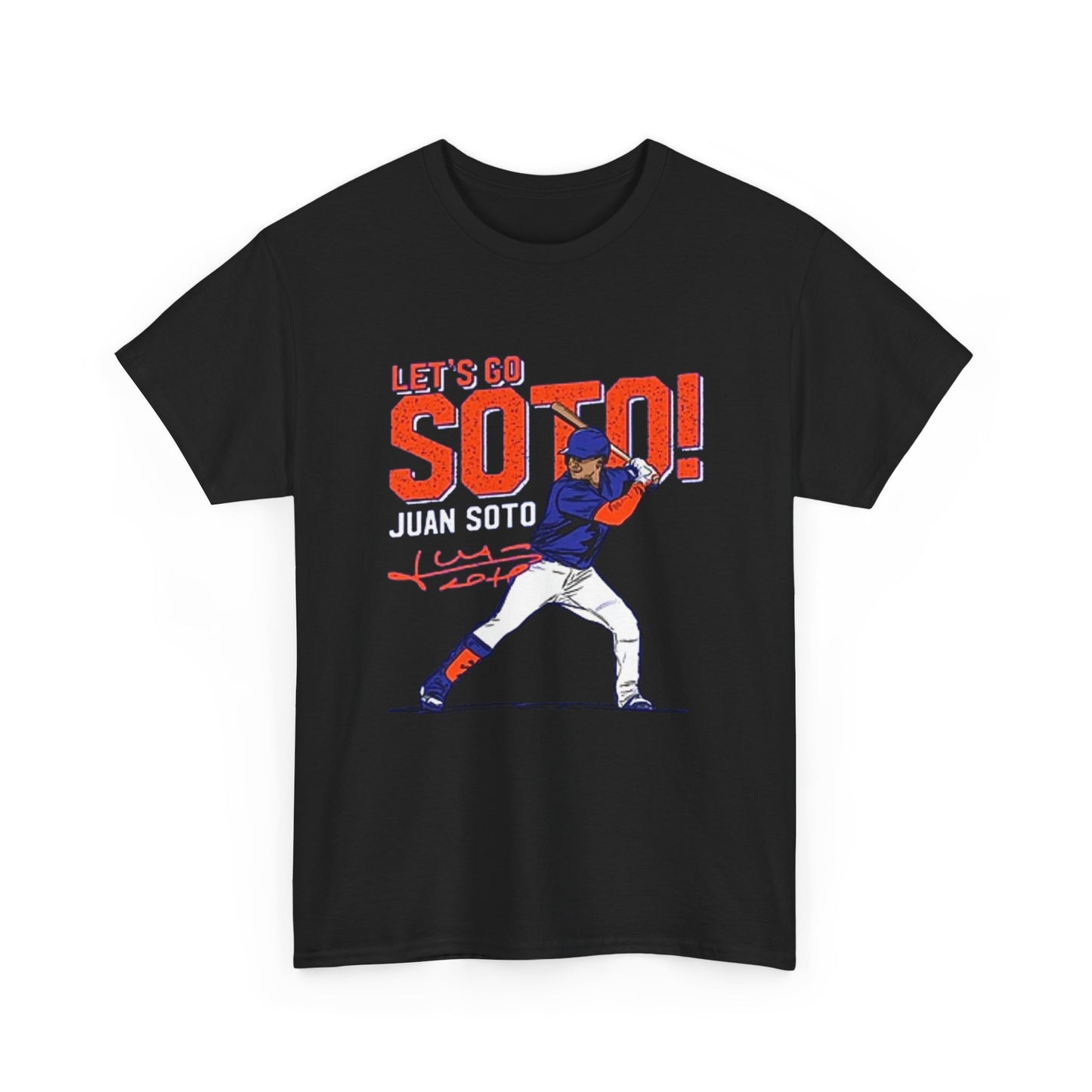 Juan Soto New York Mets MLB Baseball T, Soto Shuffle Unisex Heavy Cotton T-Shirt