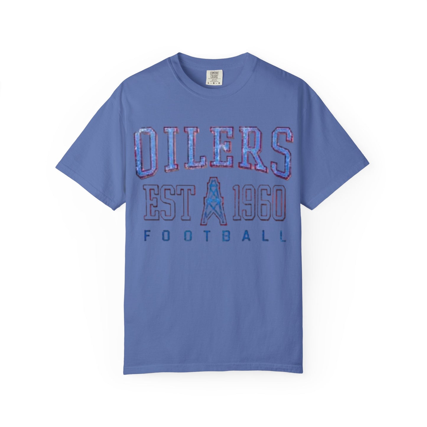 Classic Houston Oilers Football, Vintage NFL T-Shirt, Est. 1960 Oilers, Titans