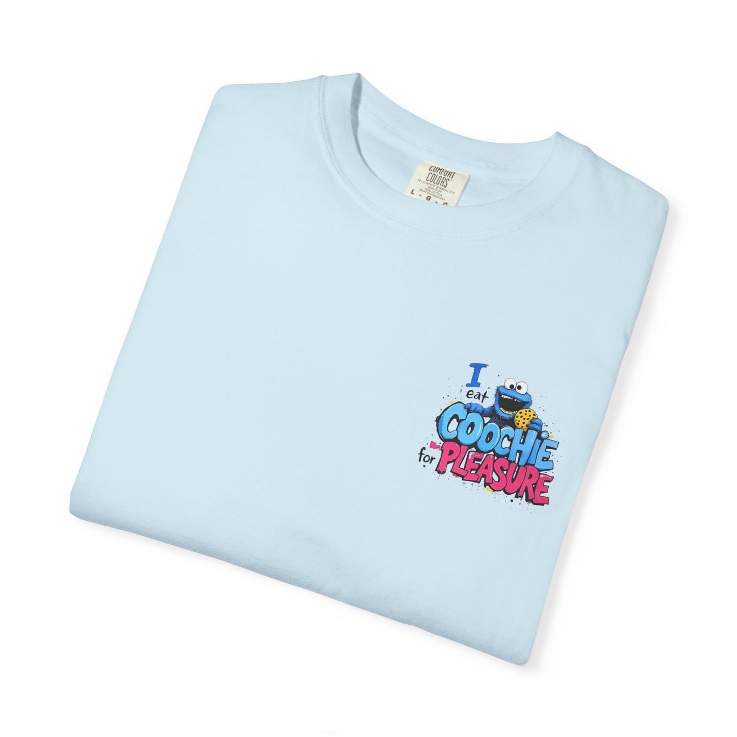 Cookie Monster Unisex Tshirt Funny Sesame Street Tee Comedy Shirt, I Eat Coochie