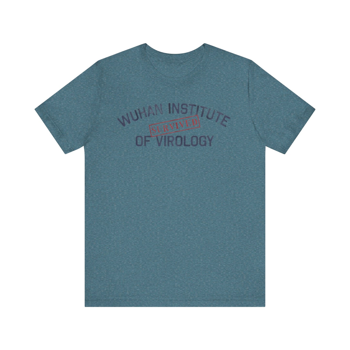 Covid Survivor T-Shirt, Pandemic Virus Tee, Unisex Jersey Short Sleeve Tee