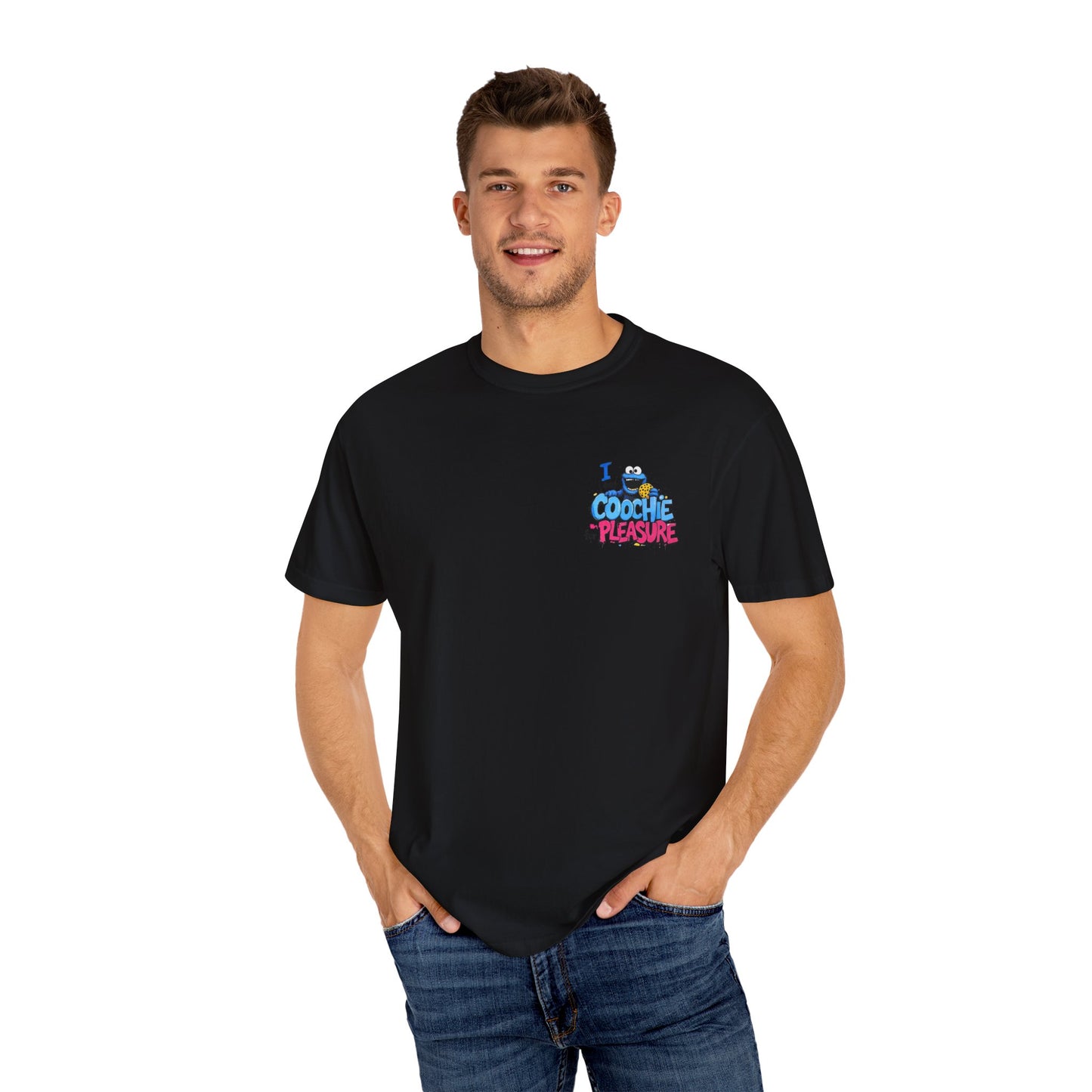 Cookie Monster Unisex Tshirt Funny Sesame Street Tee Comedy Shirt, I Eat Coochie