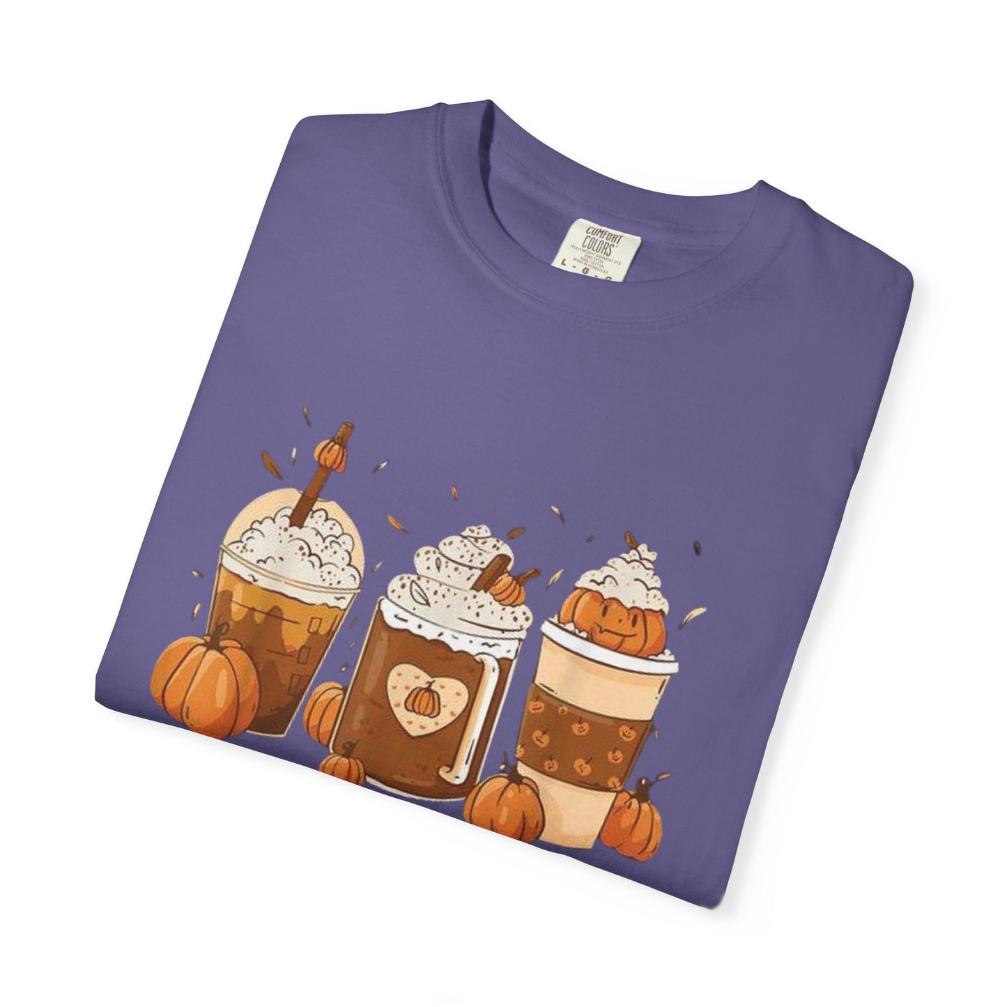 Autumn Vibes Pumpkin Spice Tee, Fall Colors T-Shirt for Teachers, Unisex