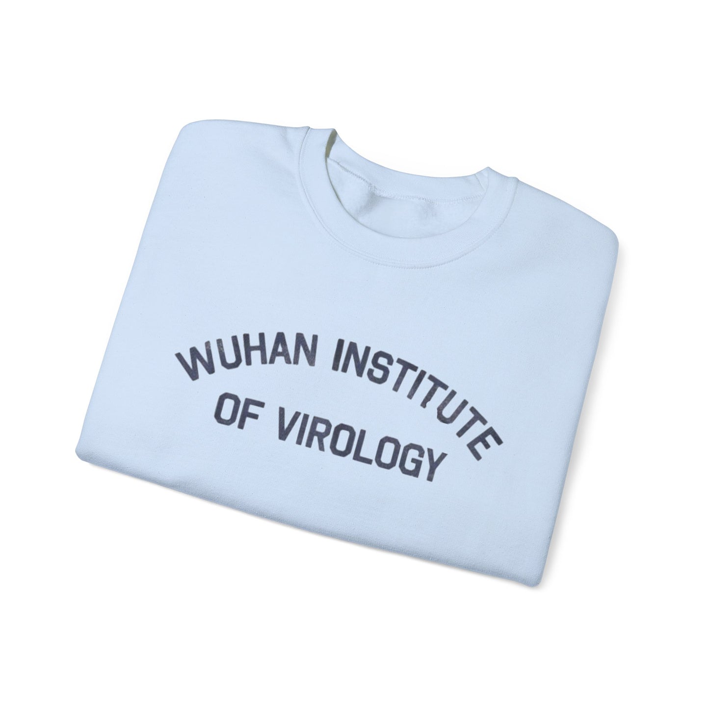 SARS Covid-19 Pandemic Crewneck Sweatshirt, Virology Lab Leaked Virus, World