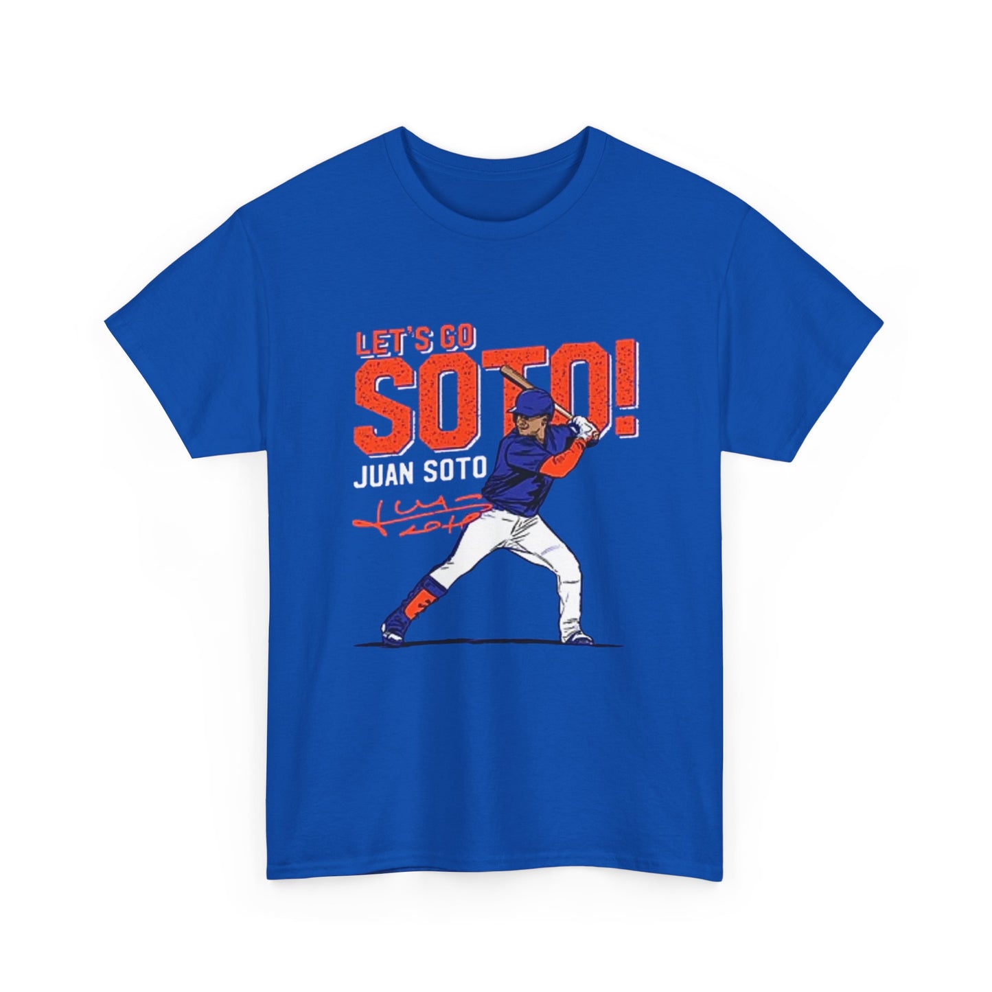Juan Soto New York Mets MLB Baseball T, Soto Shuffle Unisex Heavy Cotton T-Shirt
