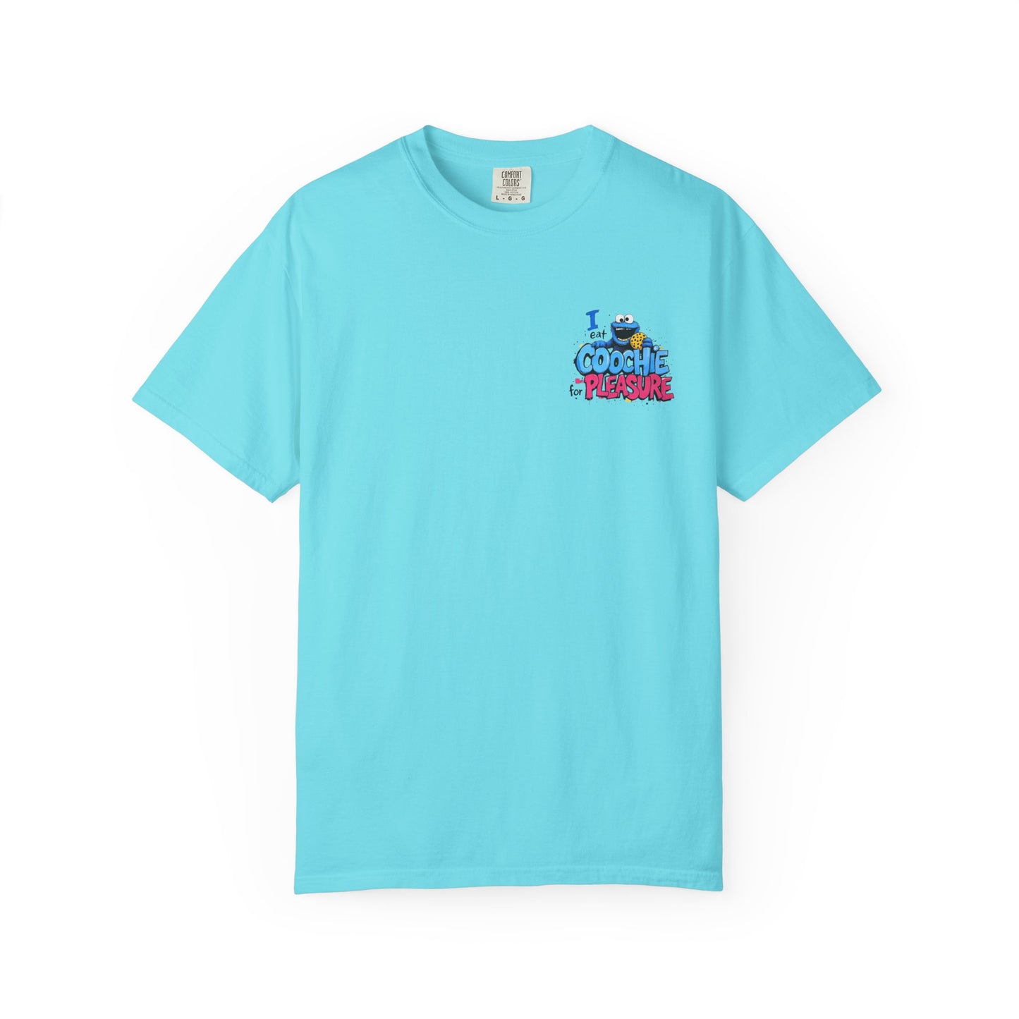 Cookie Monster Unisex Tshirt Funny Sesame Street Tee Comedy Shirt, I Eat Coochie