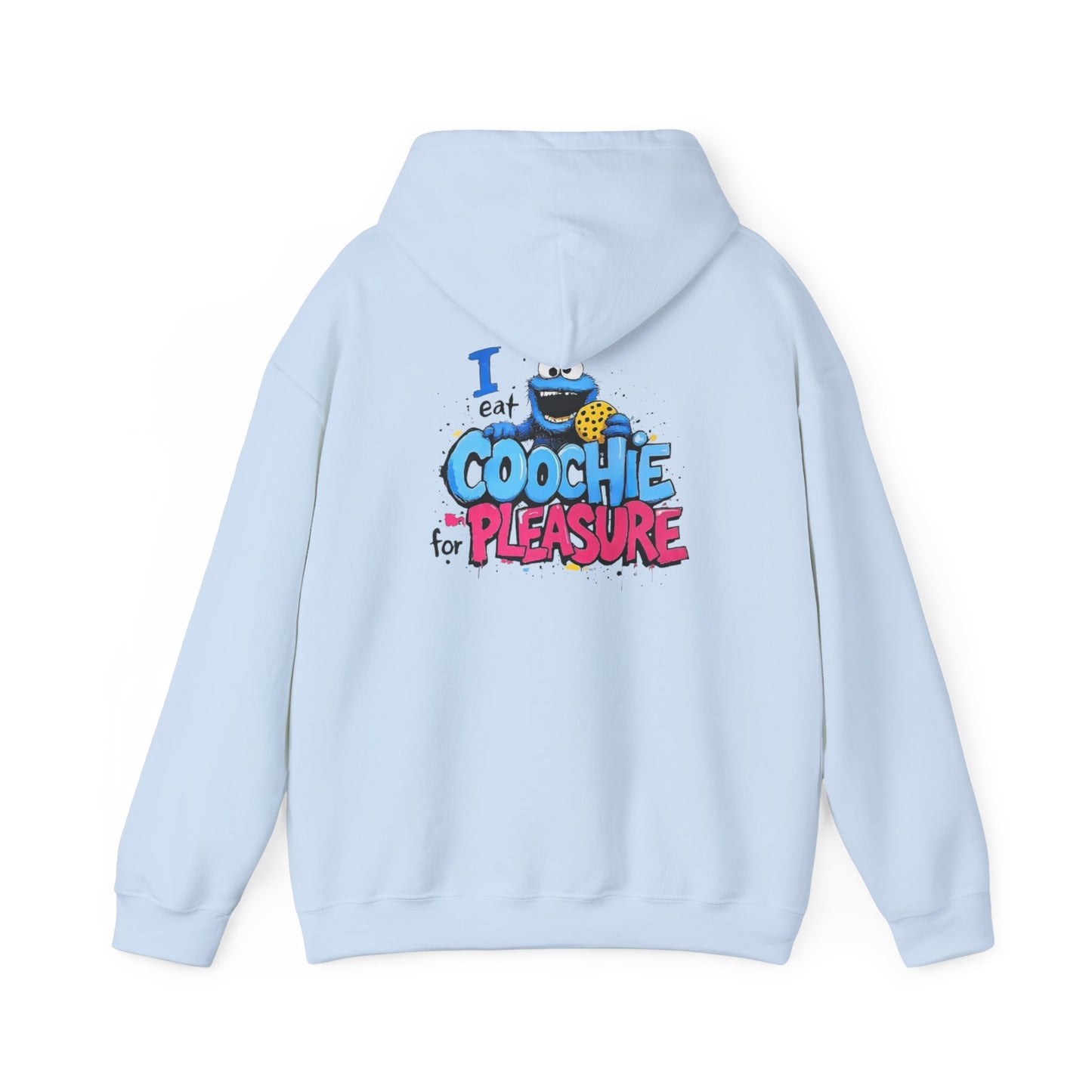 Cookie Monster Funny Hoodie, I Eat Coochie Sweatshirt, Sesame Street Comedy