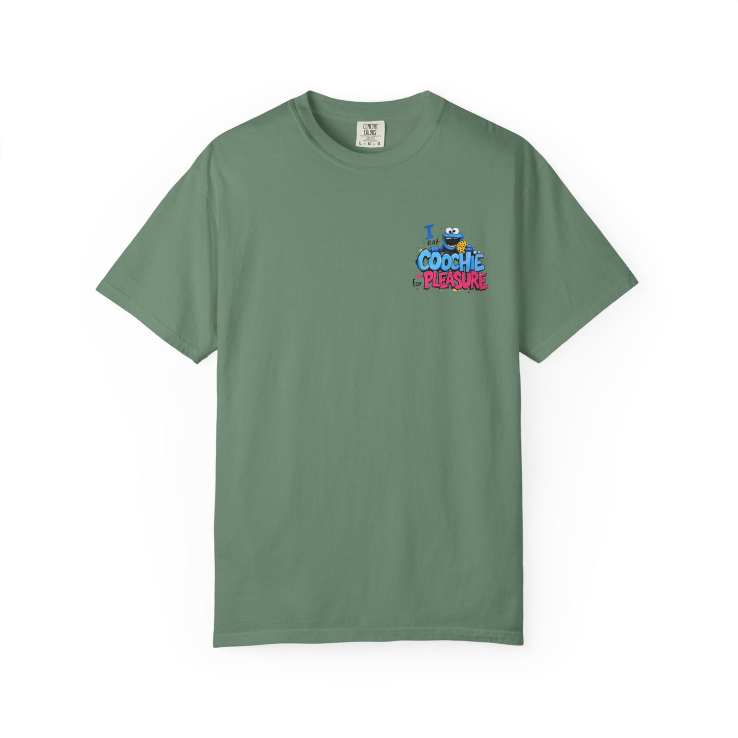 Cookie Monster Unisex Tshirt Funny Sesame Street Tee Comedy Shirt, I Eat Coochie