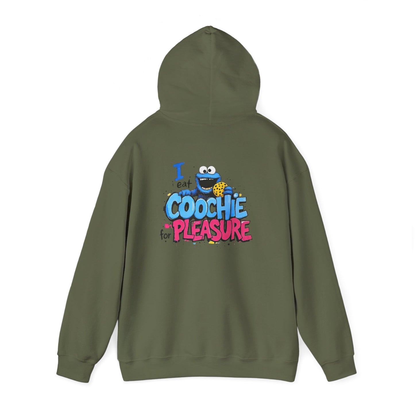 Cookie Monster Funny Hoodie, I Eat Coochie Sweatshirt, Sesame Street Comedy