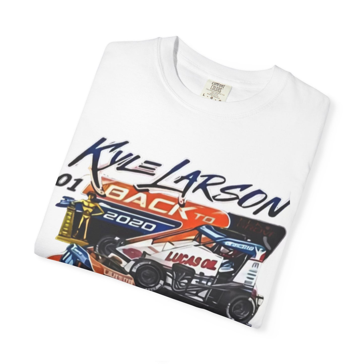 Kyle Larson Dirt Track Racing Back To Back Chili Bowl Champion 2020, 2021 Tshirt