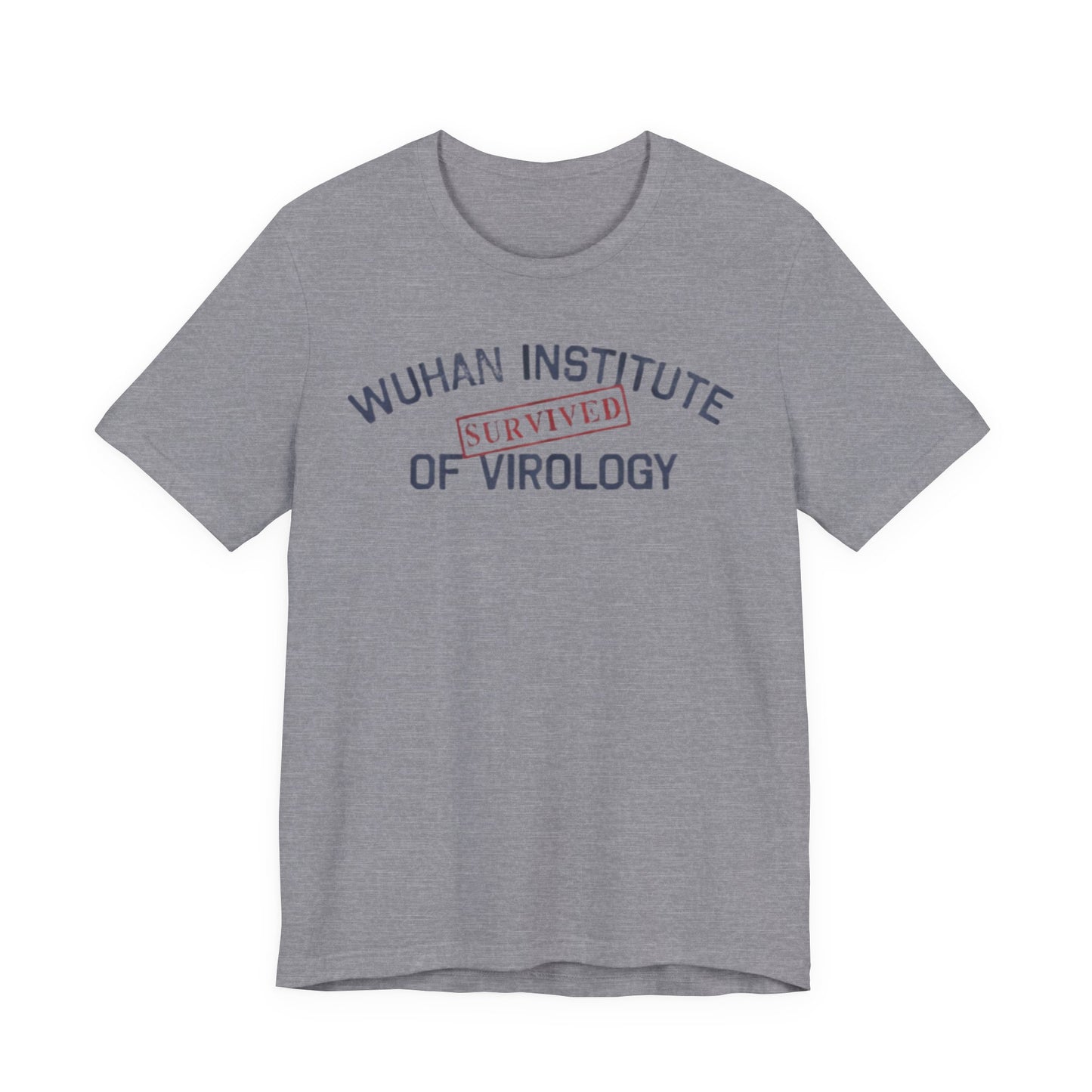 Covid Survivor T-Shirt, Pandemic Virus Tee, Unisex Jersey Short Sleeve Tee