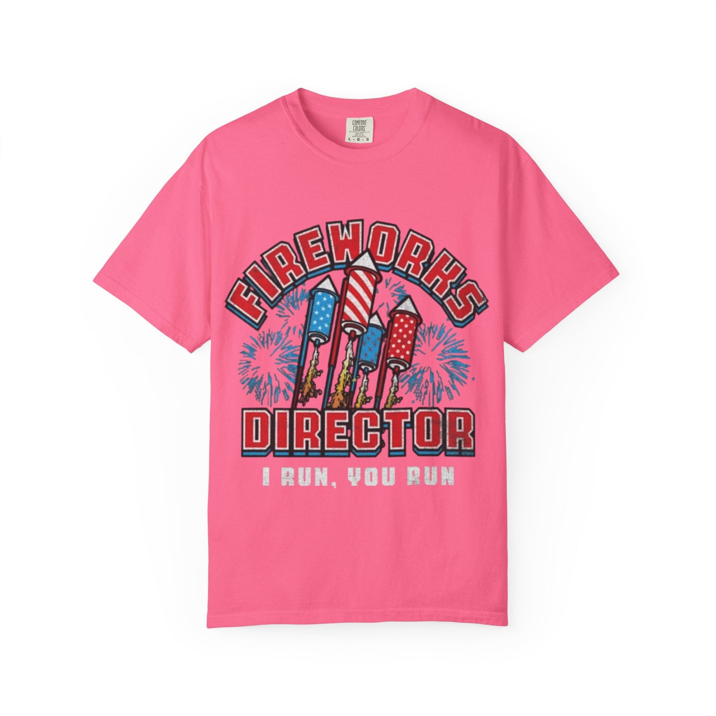 Fireworks Director 4th of July Patriotic shirt Independence Day 1776 MERICA USA