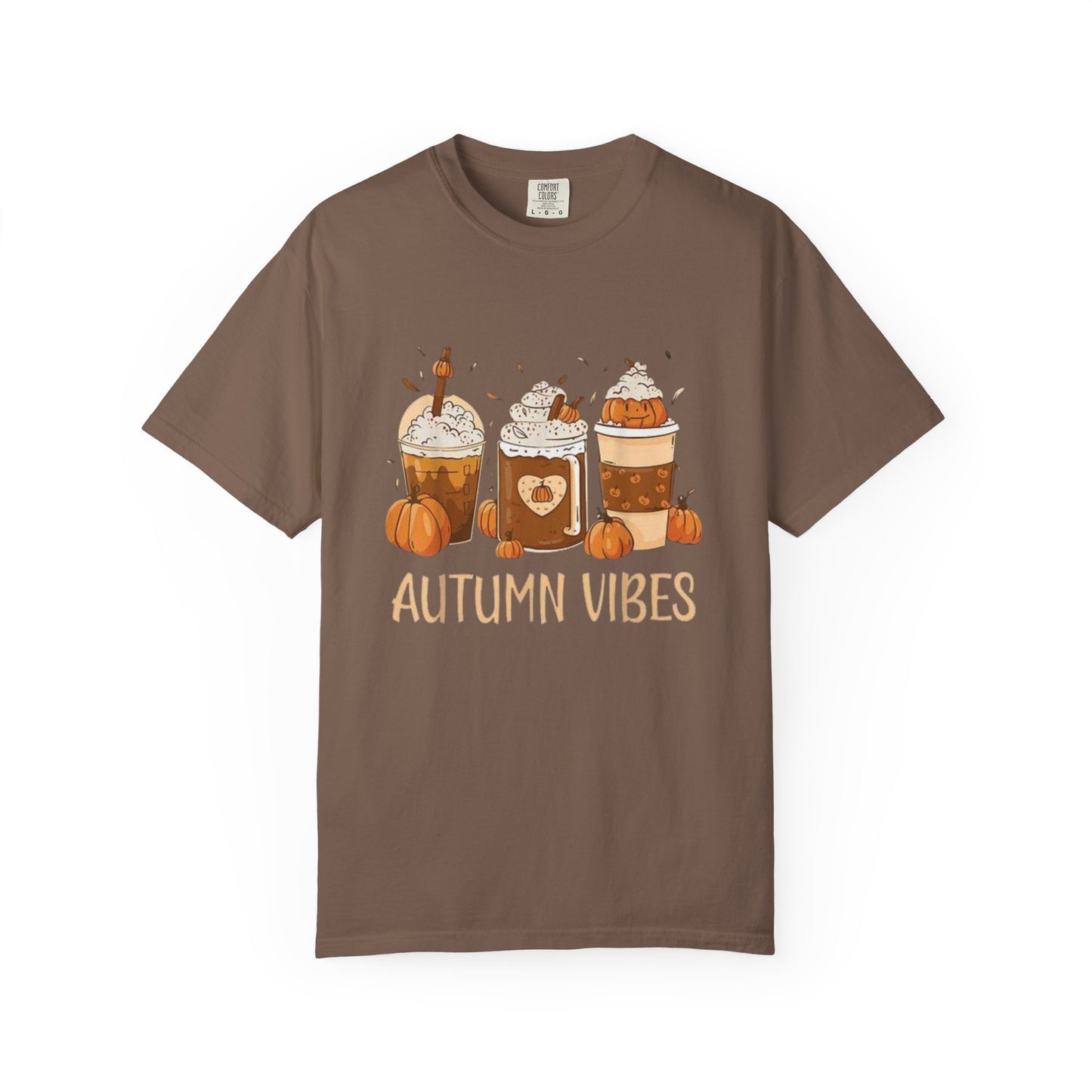 Autumn Vibes Pumpkin Spice Tee, Fall Colors T-Shirt for Teachers, Unisex